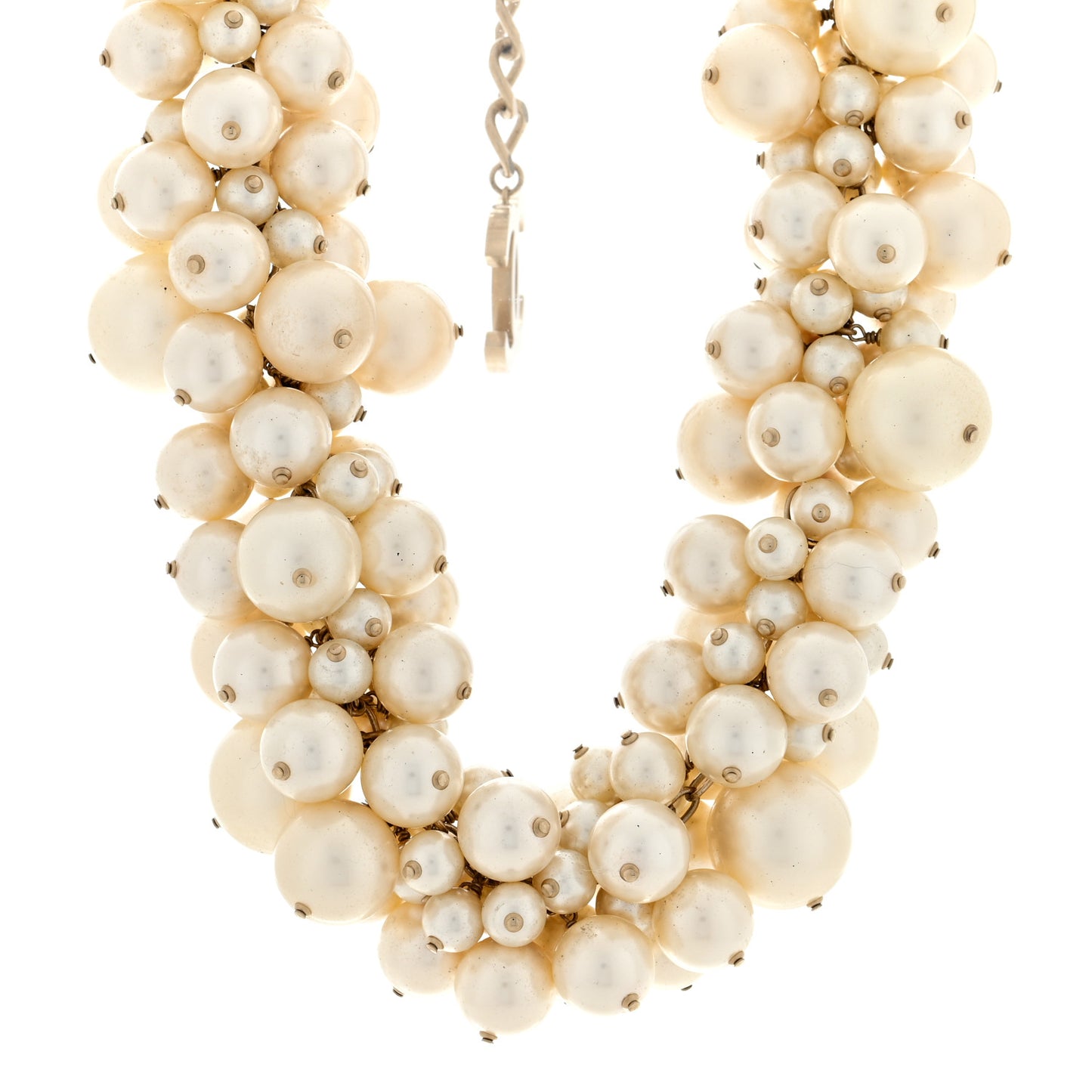 Pearl Choker Necklace Gold