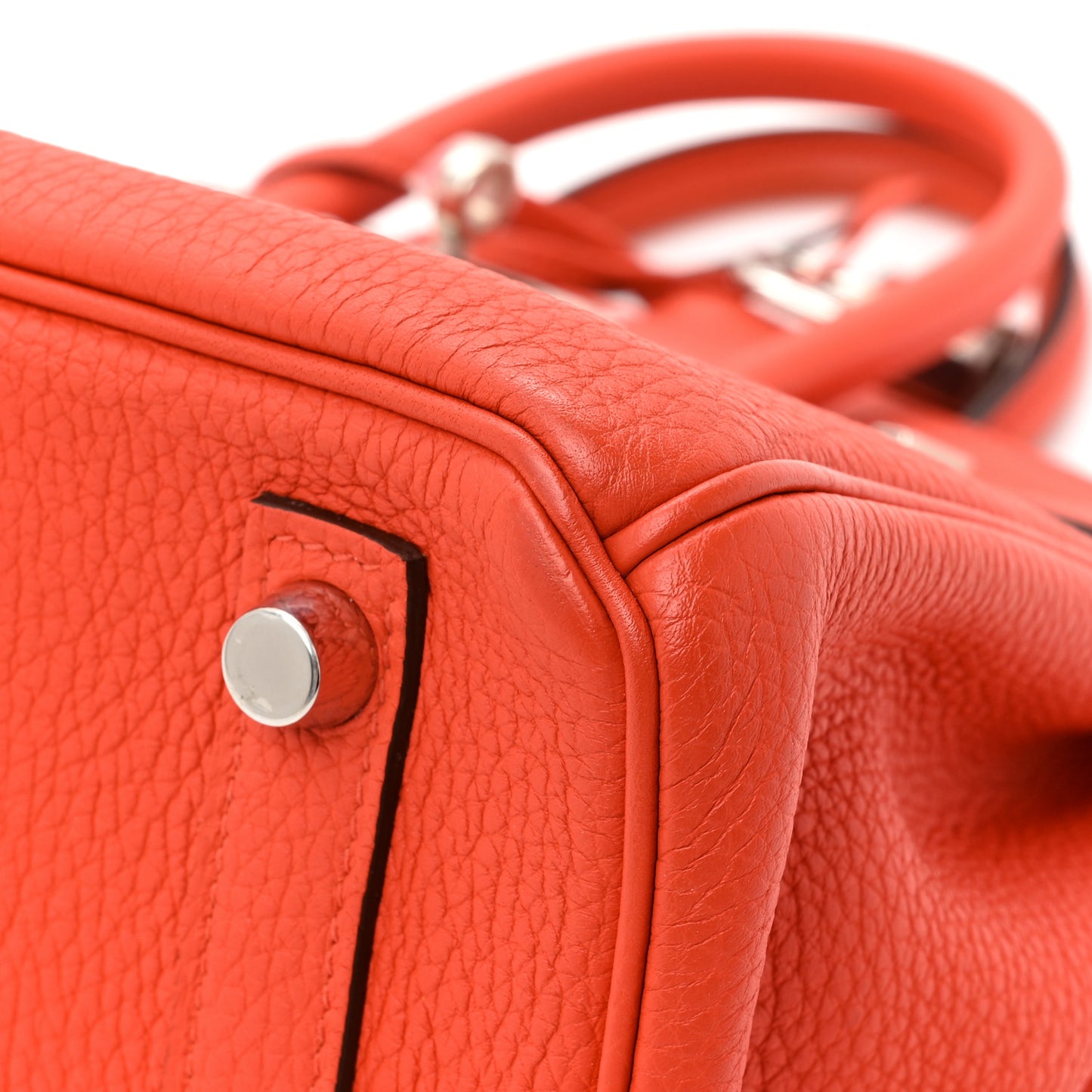 Togo Birkin 25 Orange Poppy