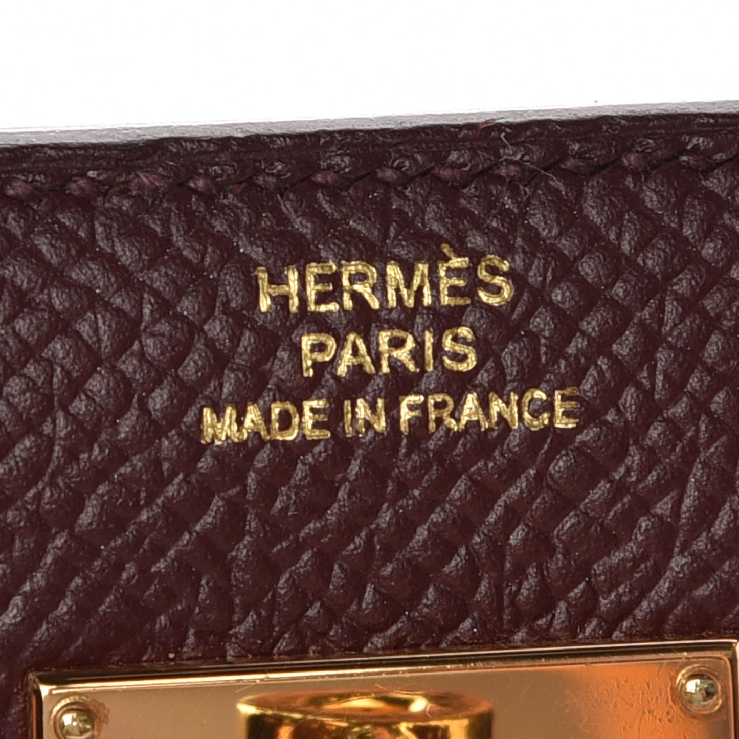 Epsom Medium Kelly Wallet Bordeaux