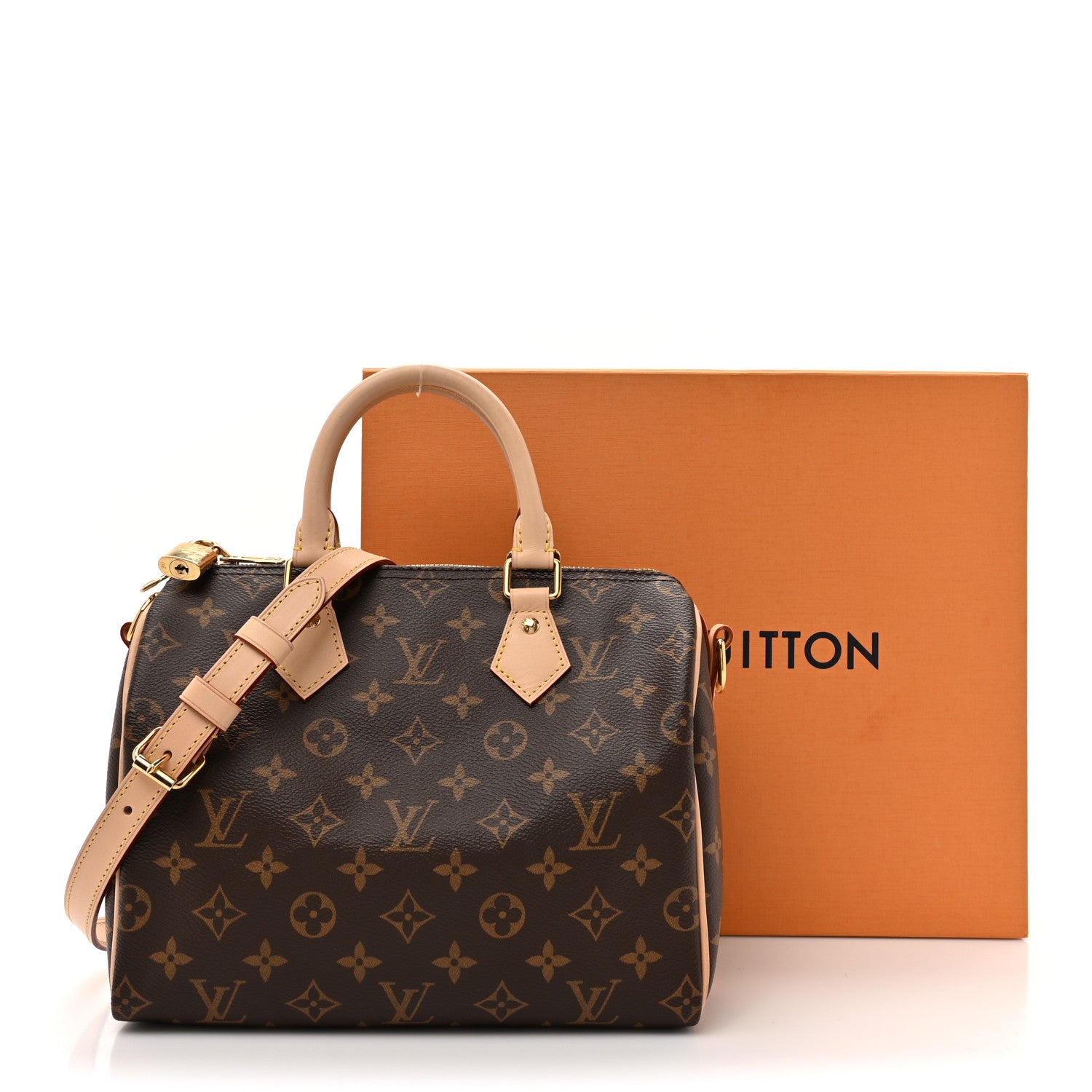 Louis Vuitton Monogram Speedy Bandouliere 25 13 of 13