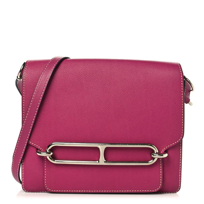Hermes Evercolor Sac Roulis 23 Rose Pourpre 1 of 11