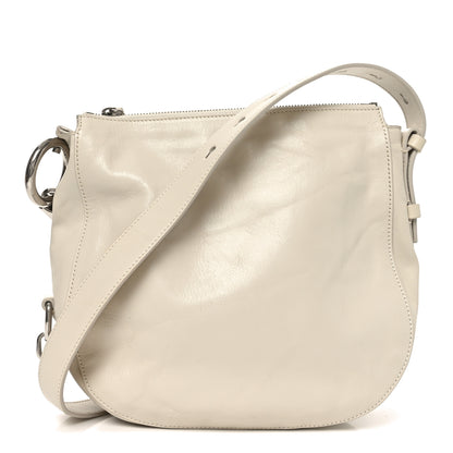 Burberry Crinkled Calfskin Small Knight Shoulder Bag Soap 1 of 9