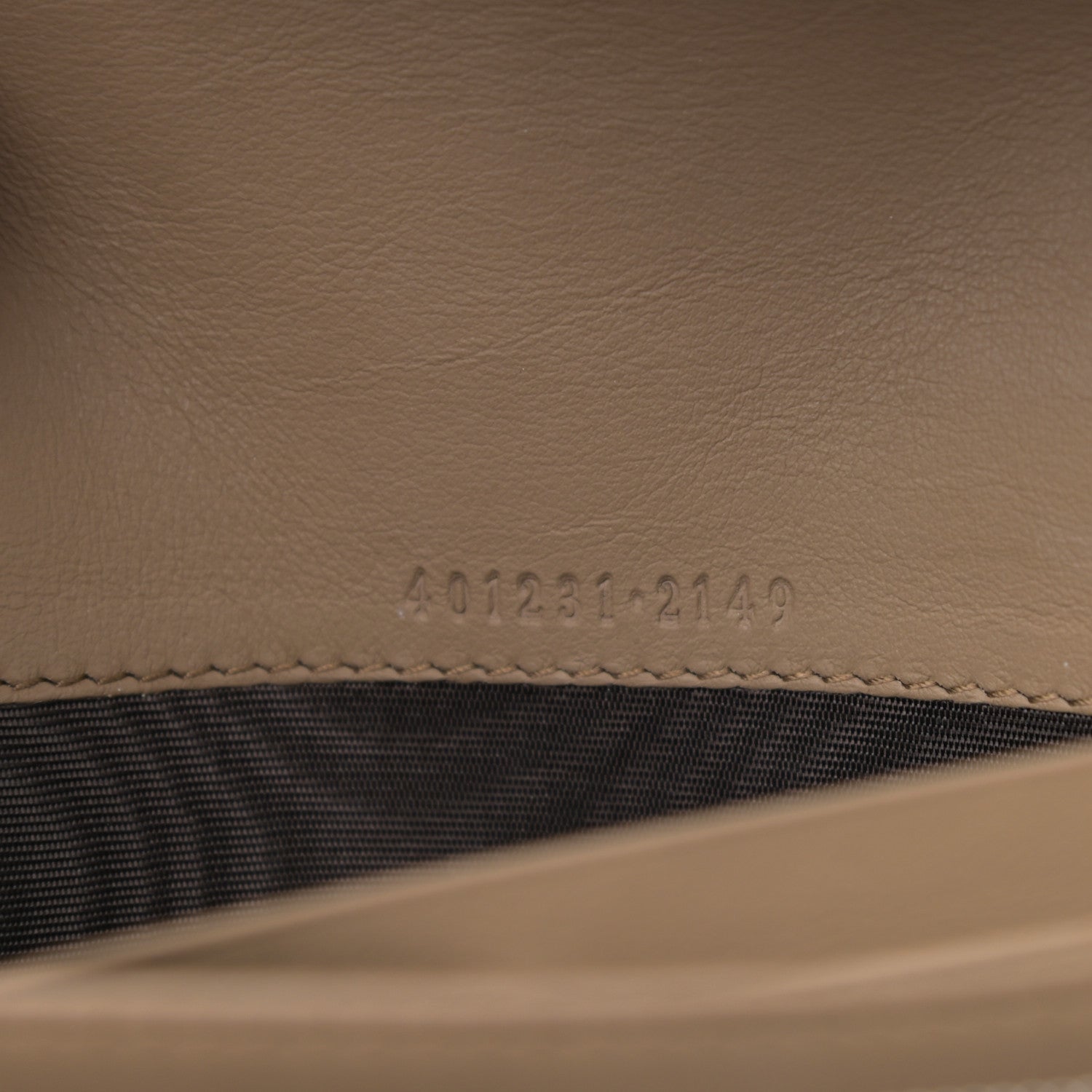 Gucci GG Supreme Monogram Mini Dionysus Chain Wallet Beige Taupe 7 of 10