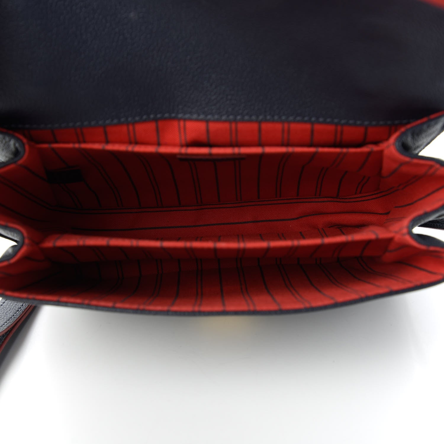 Louis Vuitton Empreinte Pochette Metis Marine Rouge 5 of 11