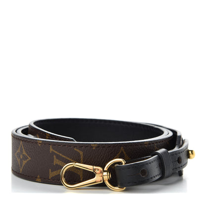 Louis Vuitton Monogram Bandouliere Shoulder Strap XL Black 1 of 5