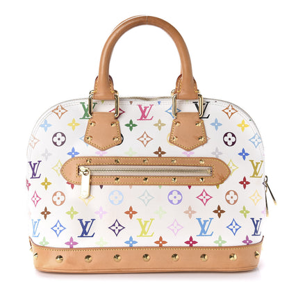 Louis Vuitton Monogram Multicolor Alma White 1 of 11