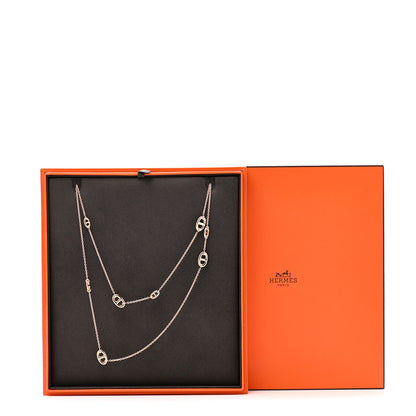 Hermes 18K Rose Gold PM Farandole Necklace 120 5 of 5