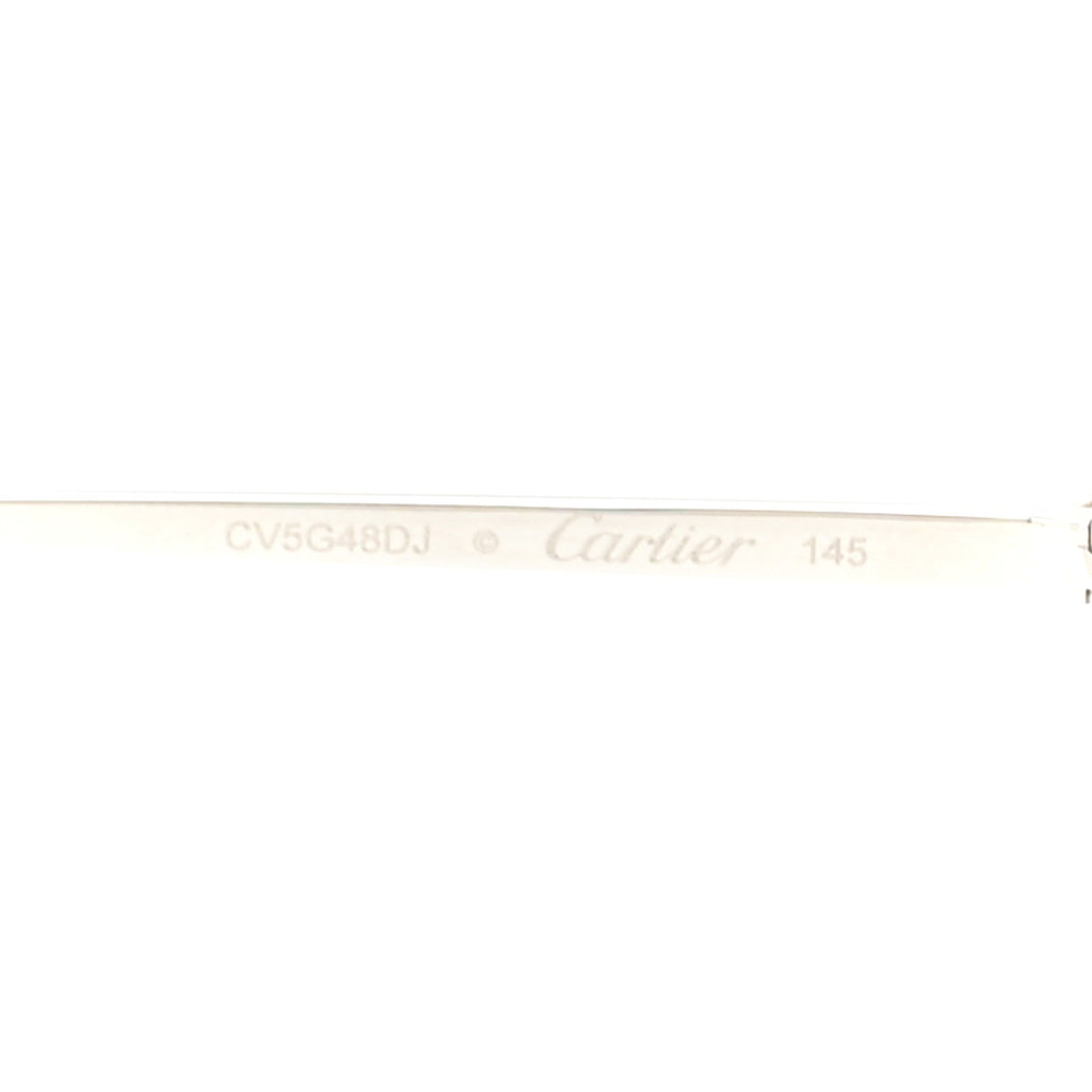 Metal Rimless C Decor Sunglasses CT0330S Silver