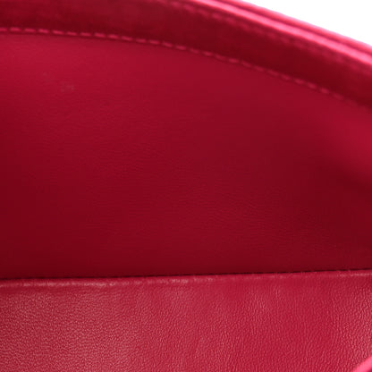 Saint Laurent Satin Le 5 A 7 Mini Hobo Guava Pink 5 of 10