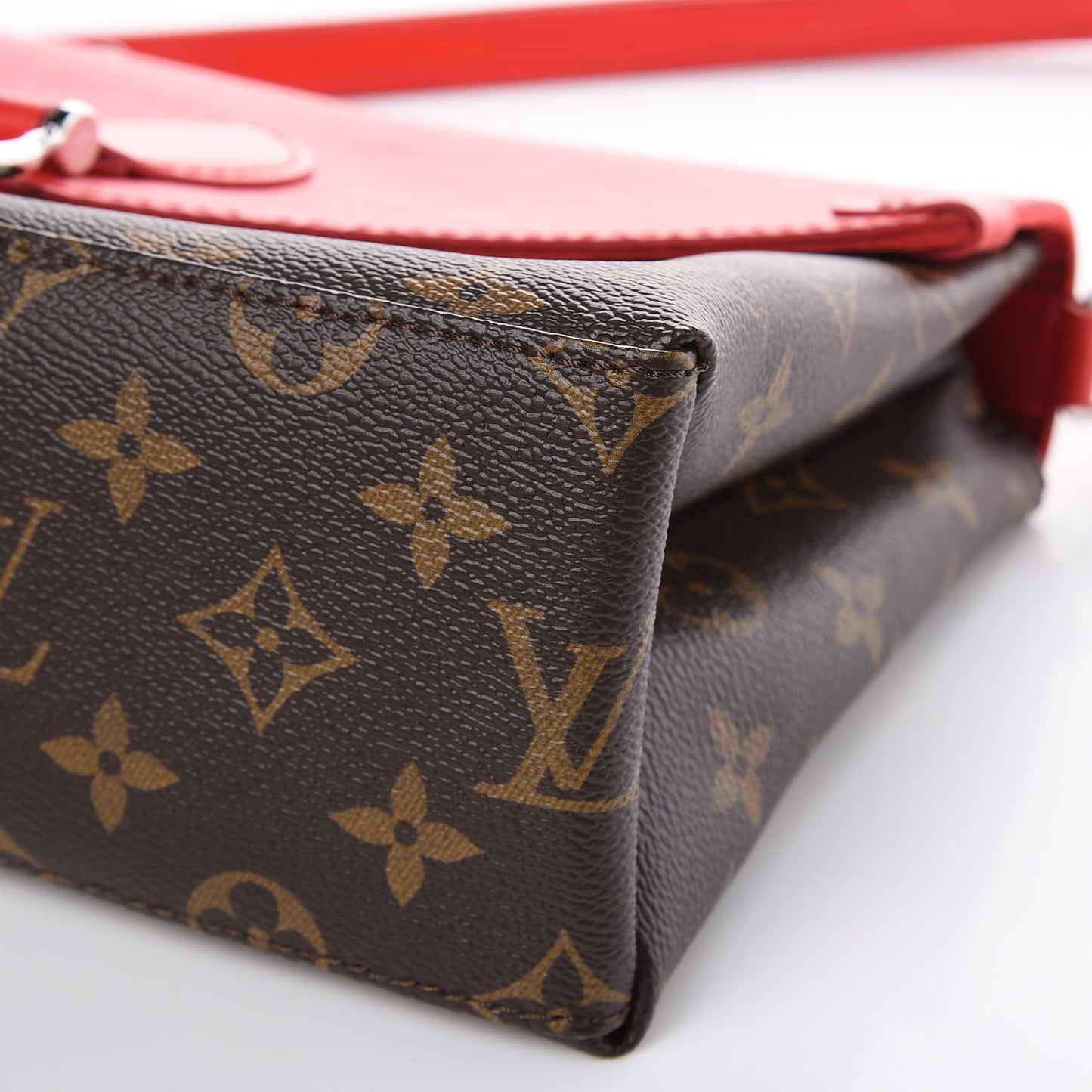 Monogram Epi Saint Michel Coquelicot