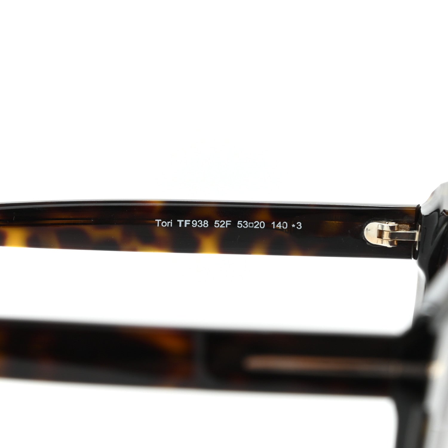 Tom Ford Acetate Cat Eye Sunglasses TF938 Tortoise 6 of 7