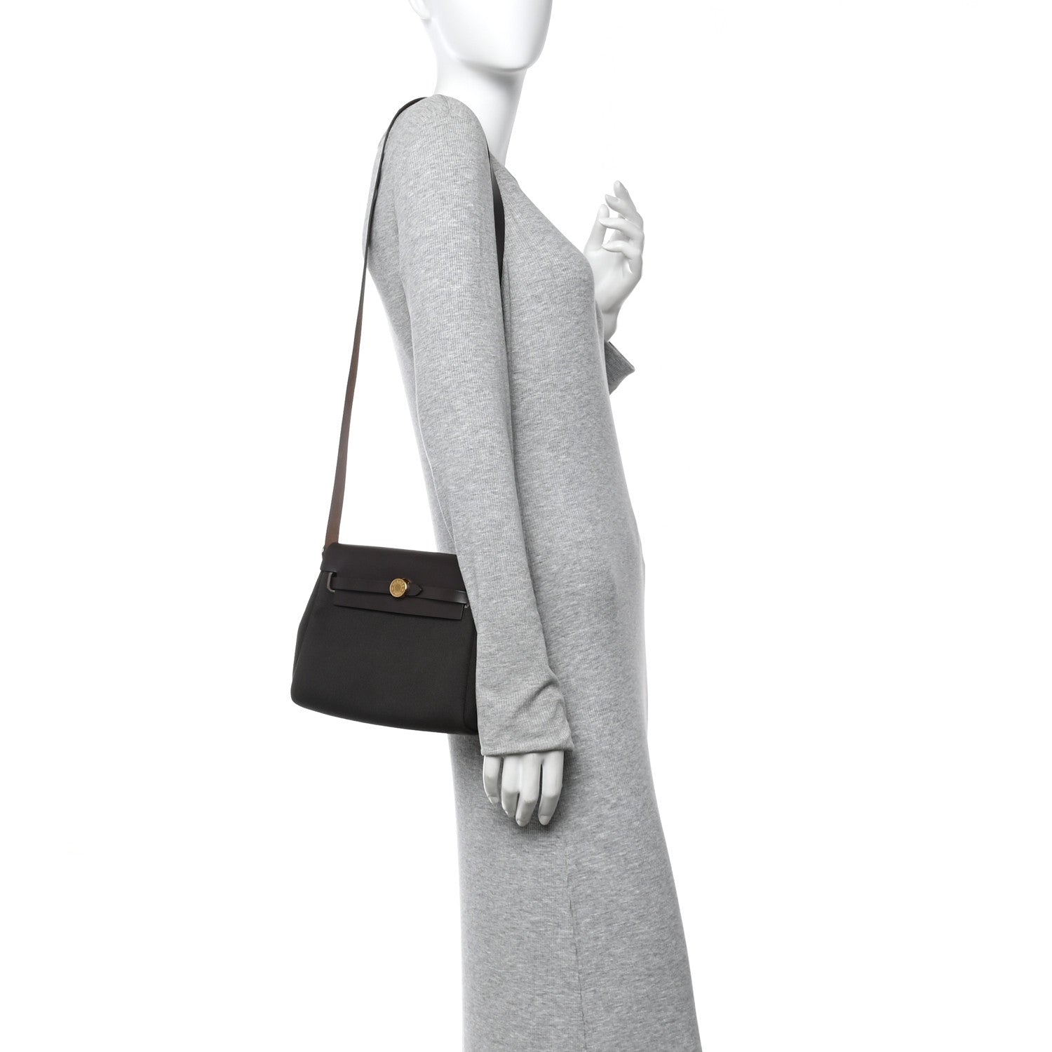 Hermes Military Toile Vache Hunter Herbag Zip Retourne 20 Ebene 2 of 11
