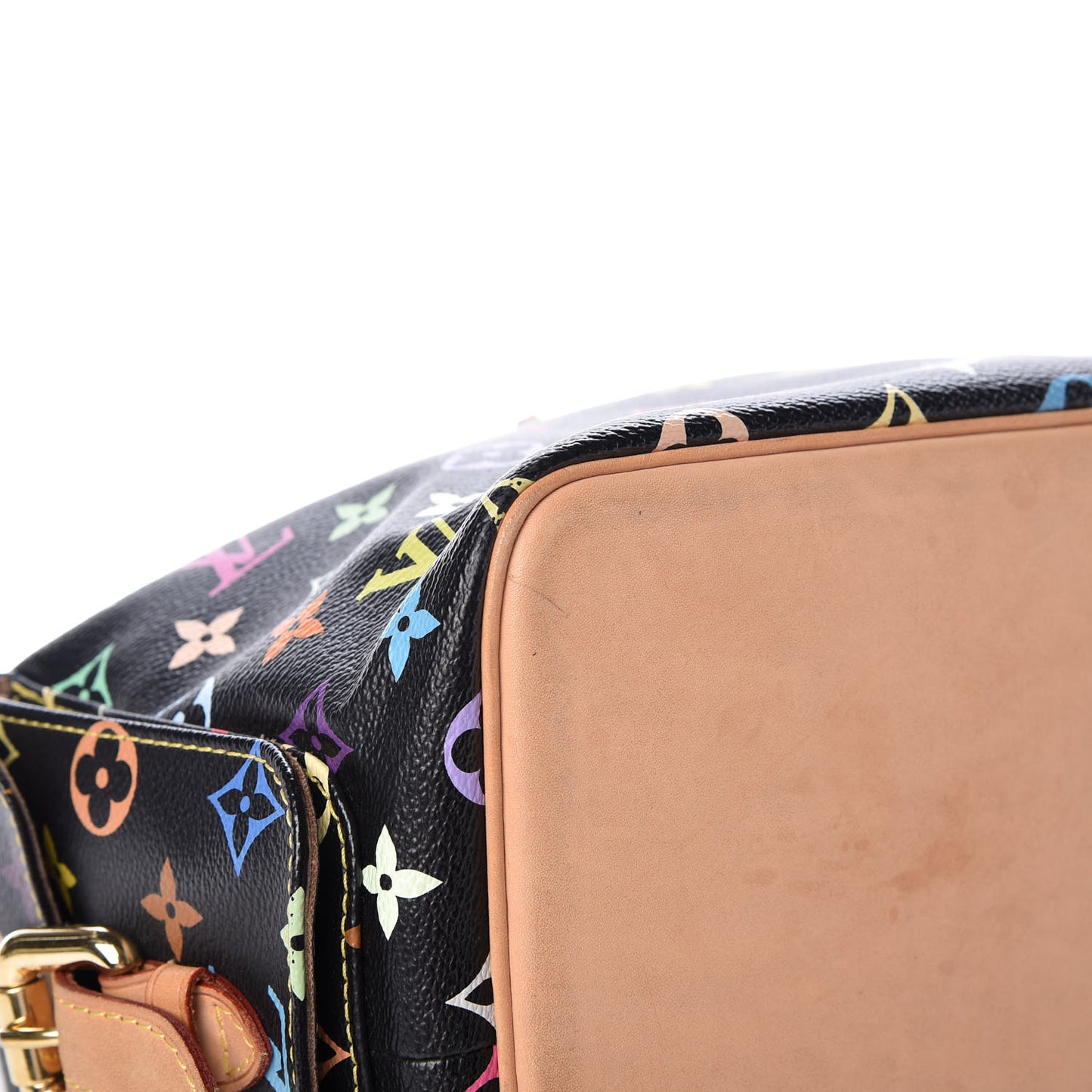 Monogram Multicolor Petit Noe Black