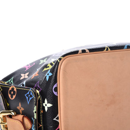 Louis Vuitton Monogram Multicolor Petit Noe Black 7 of 17