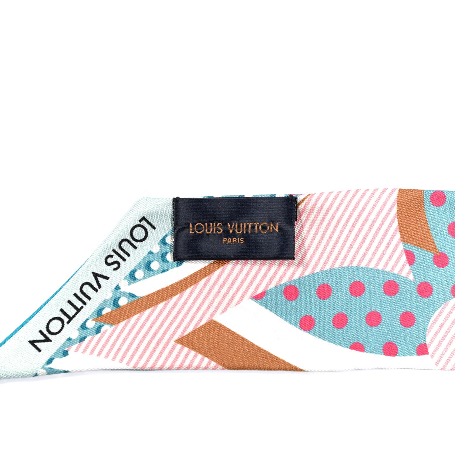 Louis Vuitton Silk Pop Monogram BB Bandeau Turquoise 2 of 3
