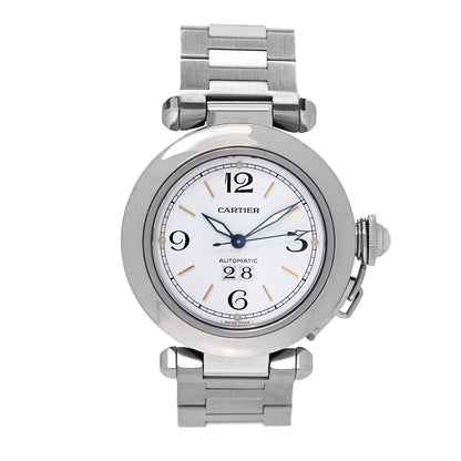 Cartier Stainless Steel 35mm Pasha C Big Date Automatic Watch 1 of 5
