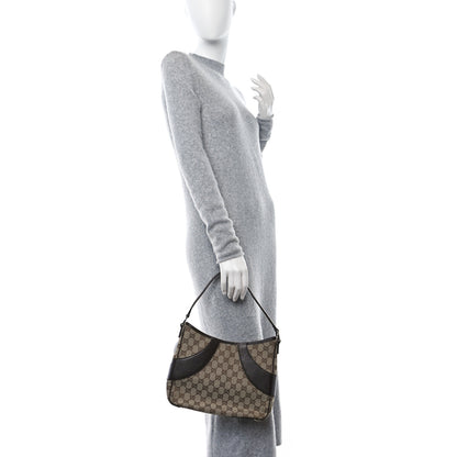 Gucci Monogram Shoulder Bag Dark Brown 2 of 9