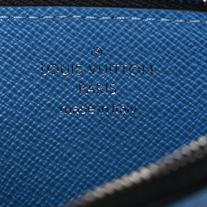 Louis Vuitton Taigarama Coin Card Holder Denim 6 of 8