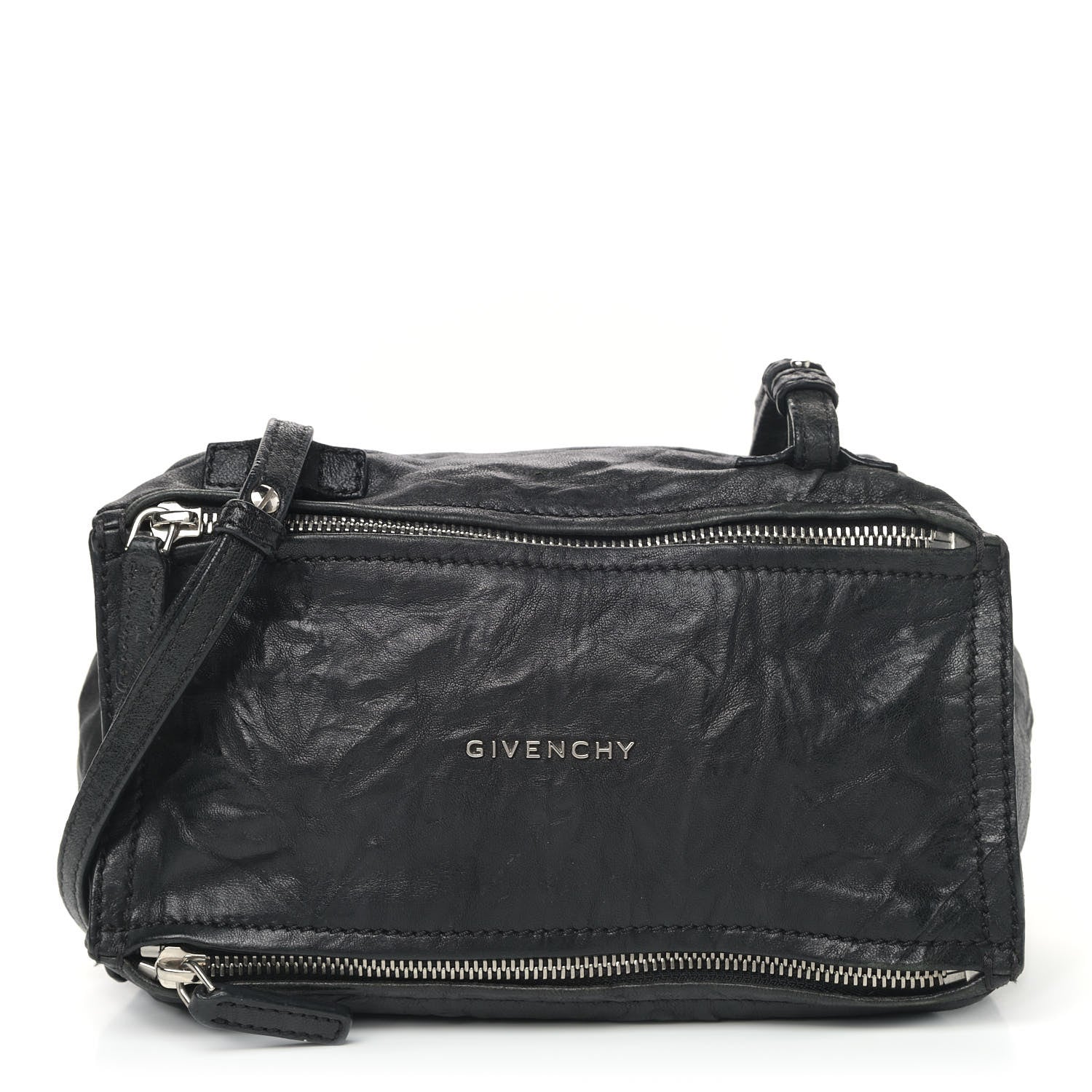 Givenchy Tumbled Sheepskin Mini Pandora Black 1 of 4