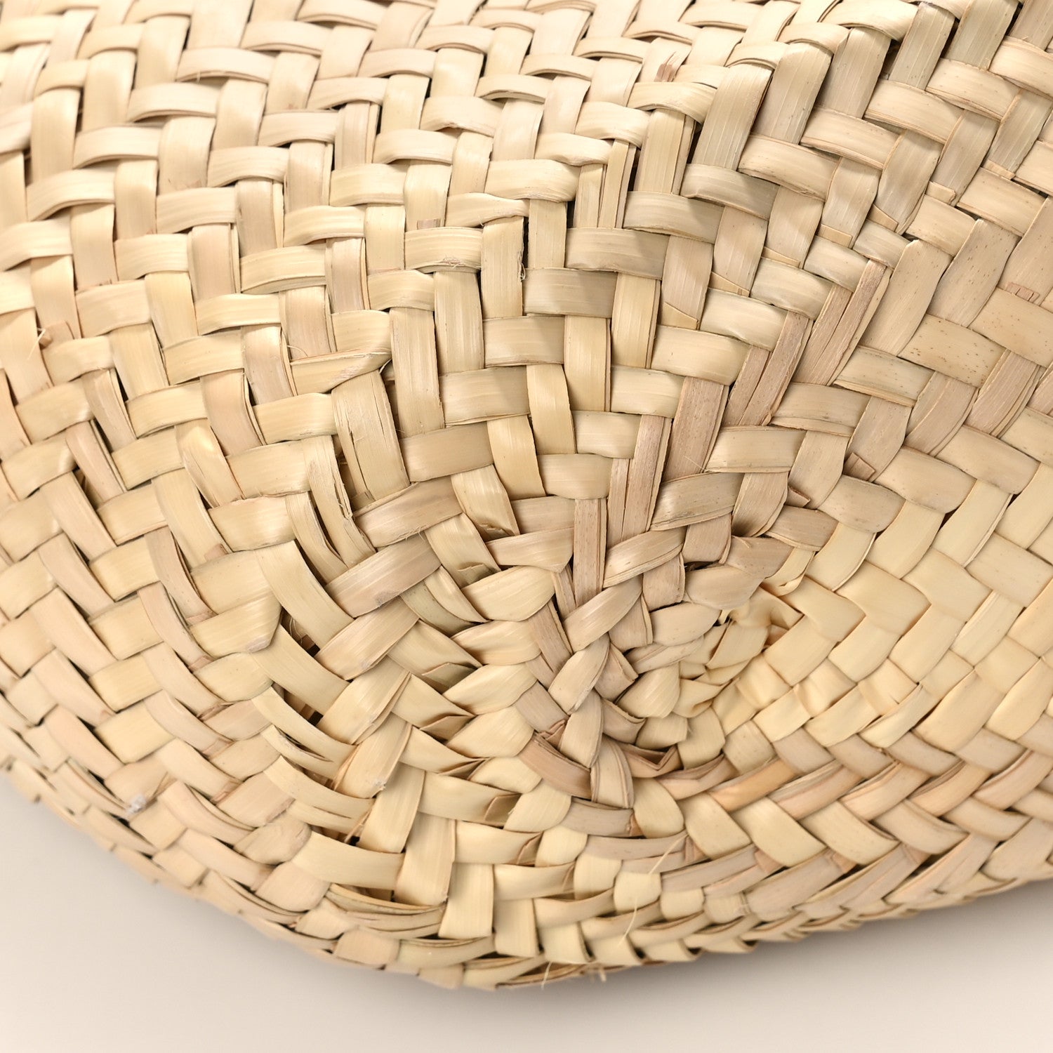 Prada Palmitto Vitello Woven Braided Large Basket Tote Bag Naturale White 7 of 8