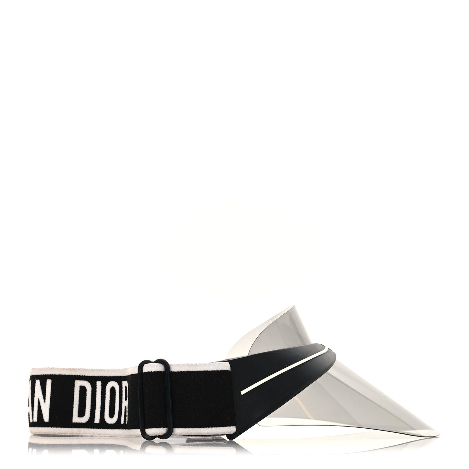 Christian Dior Mirrored DiorClubV1U Sun Visor Black 6 of 9