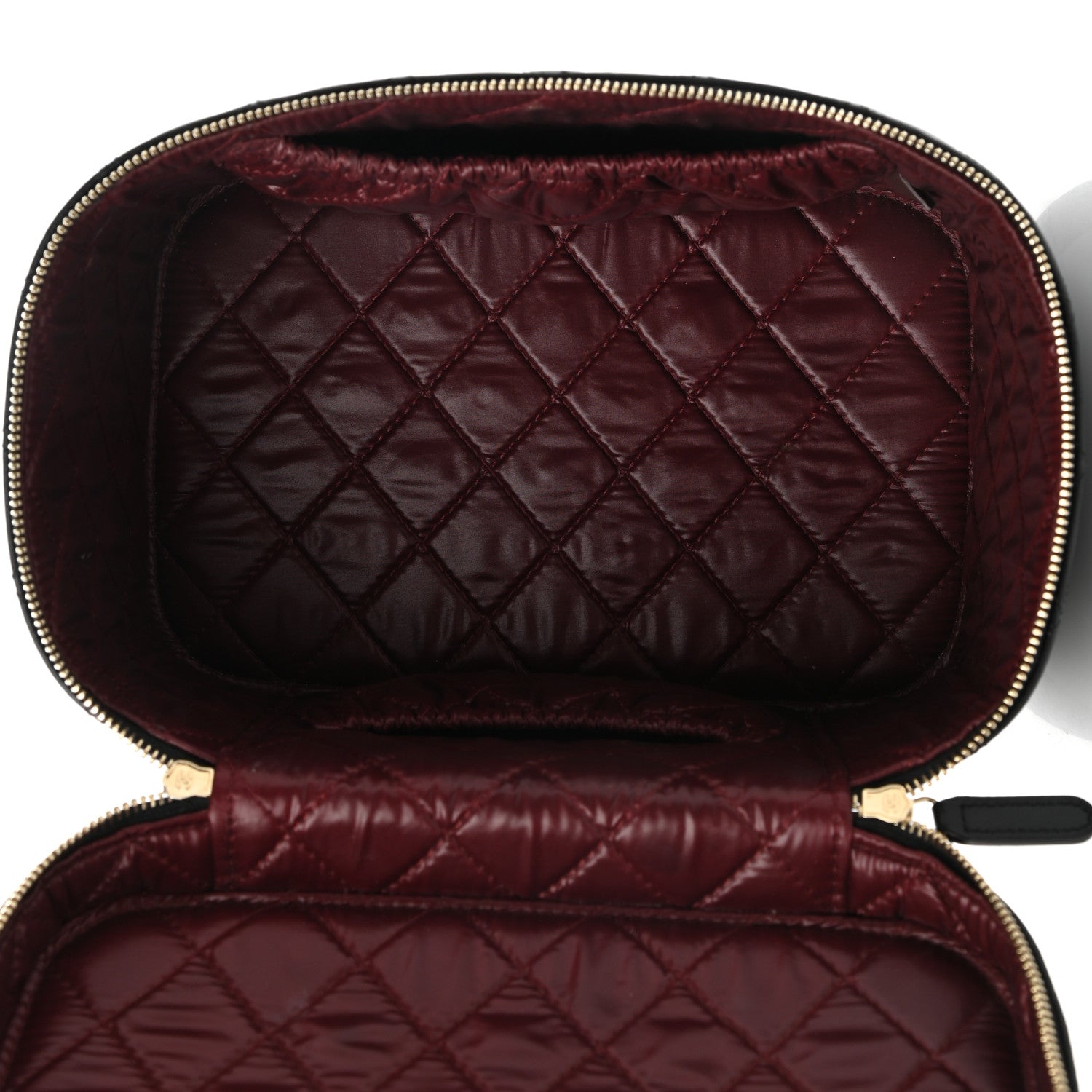 Chanel Lambskin Quilted Trendy CC Vanity Pouch Black 4 of 12