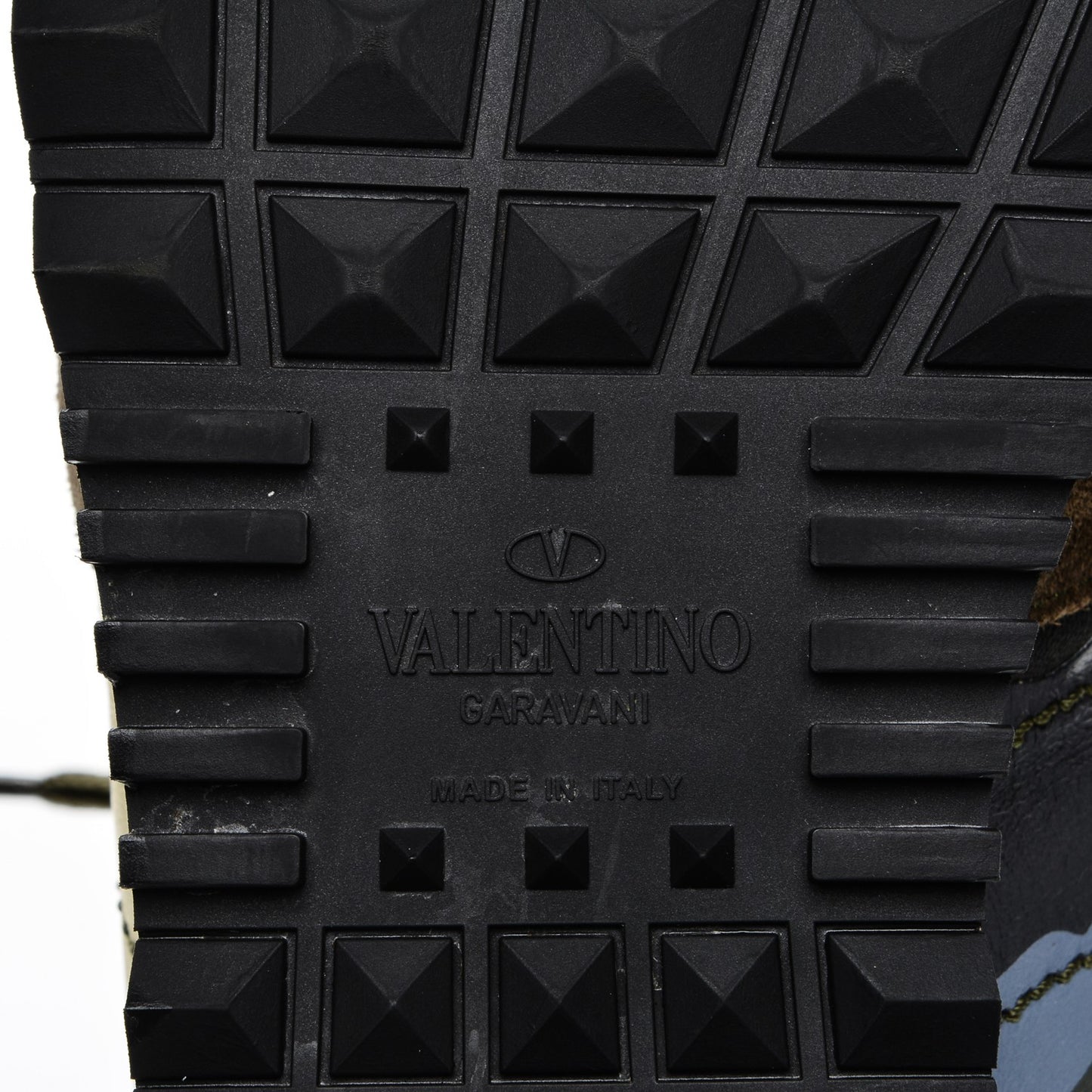 Nappa Suede Camouflage Mens Rockrunner Sneakers 41 Multicolor