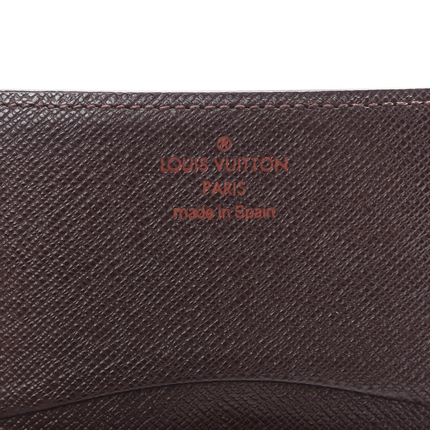 Damier Ebene Business Card Holder