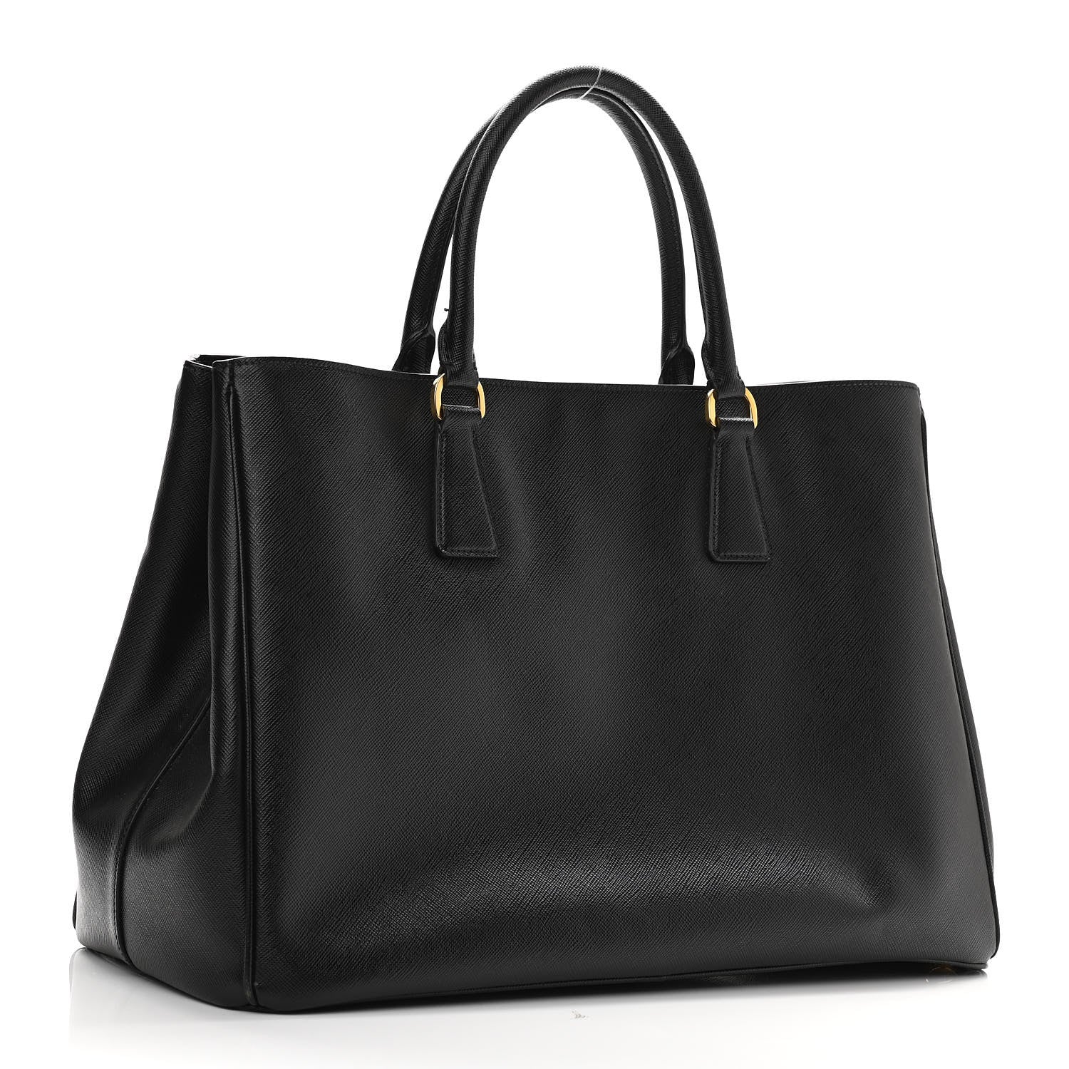 Prada Saffiano Lux Large Tote Black 3 of 11
