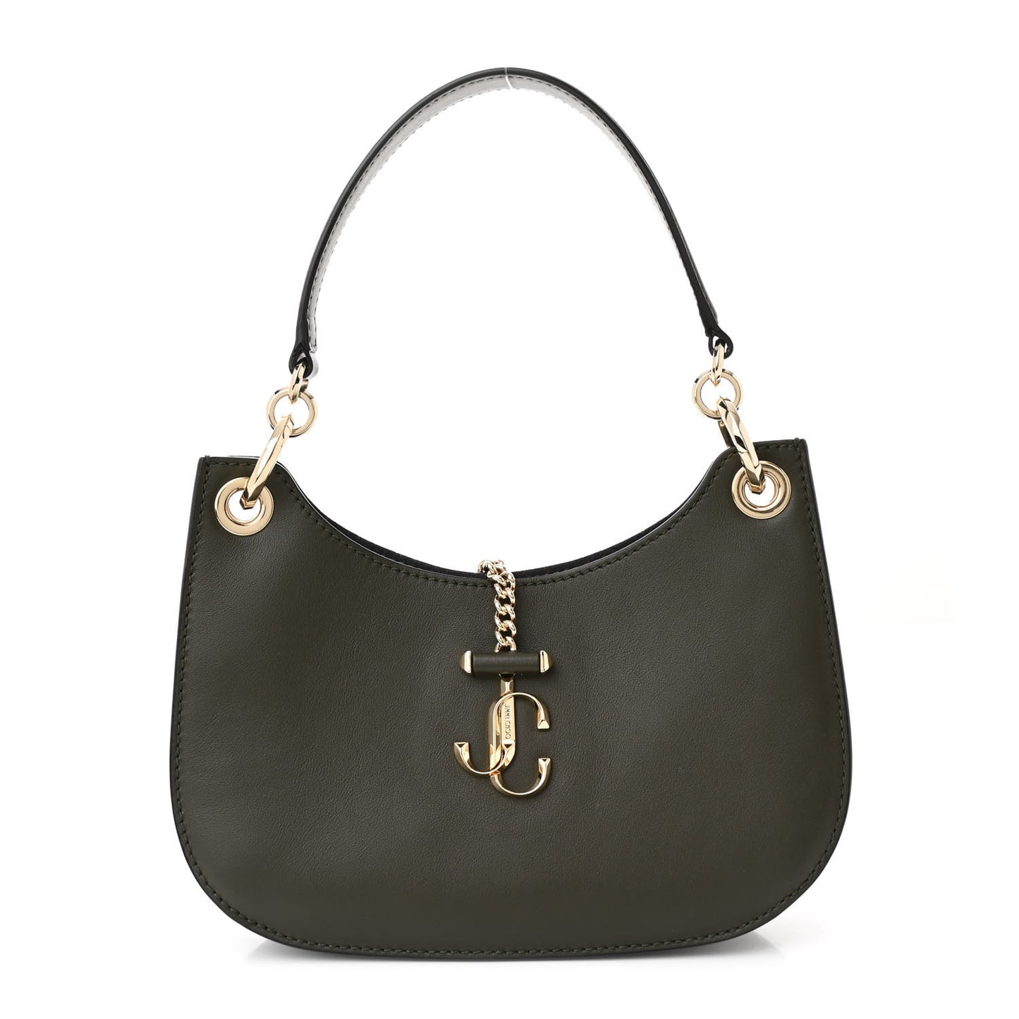 Calfskin Varenne Small Hobo Green