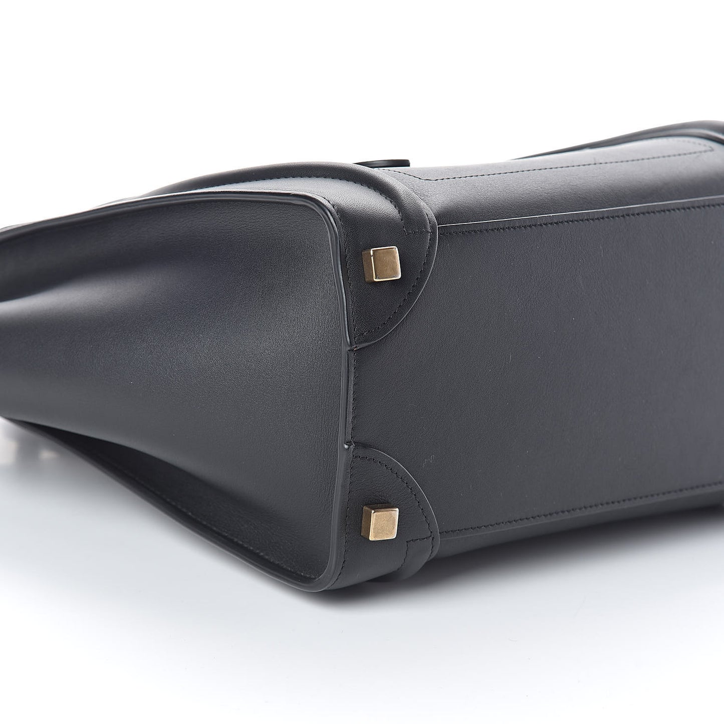 Smooth Calfskin Micro Luggage Black