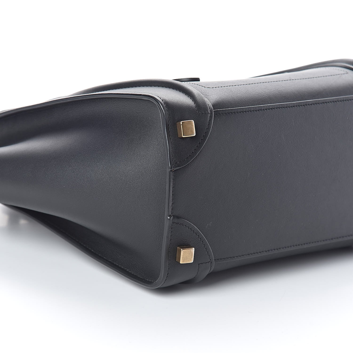 Celine Smooth Calfskin Micro Luggage Black 7 of 9