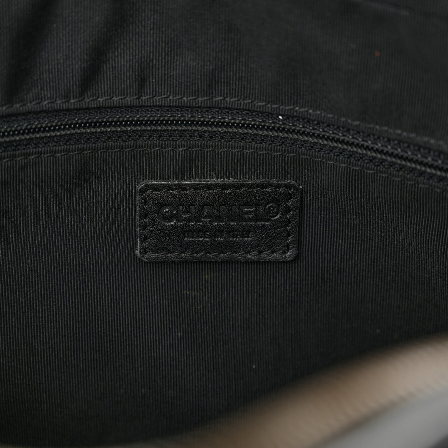 Calfskin Contrast Stitch Surpique Bowler Black