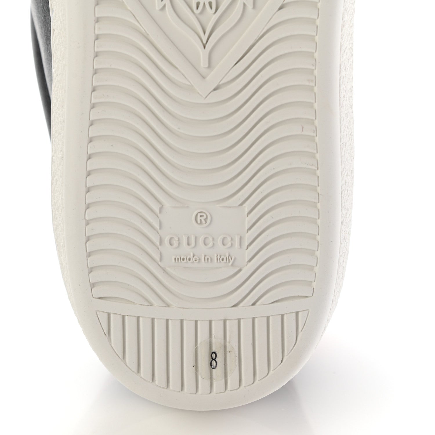 Gucci Calfskin Miro Soft Web Mens Sneakers 8 Black 6 of 12