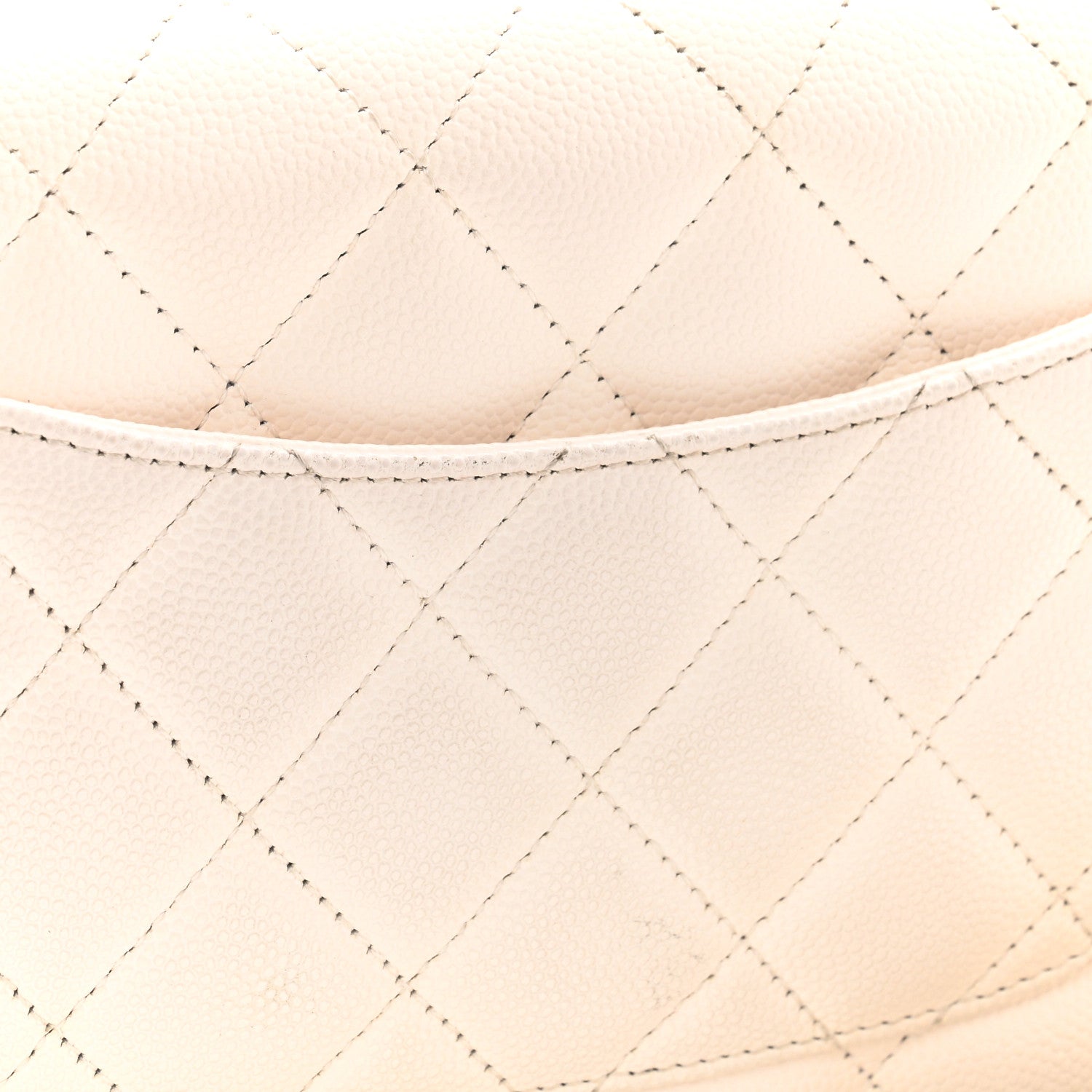 Chanel Caviar Quilted Wallet On Chain WOC White 11 of 11