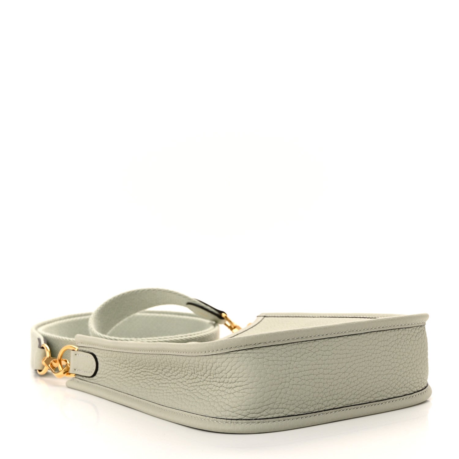 Hermes Taurillon Clemence Amazone Evelyne TPM Gris Neve 4 of 11