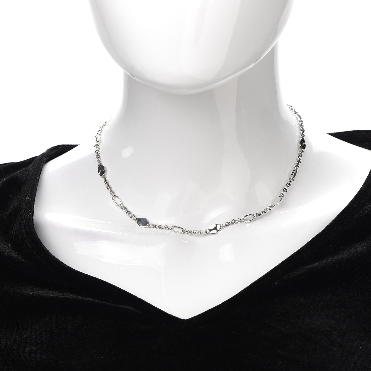 Sterling Silver Kali Menari Station Necklace