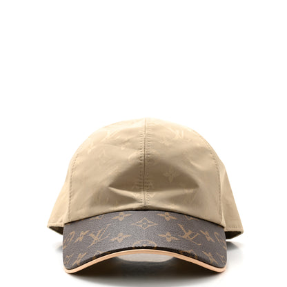 Louis Vuitton Monogram Polyester Silk LV Get Ready Cap M Beige 3 of 11