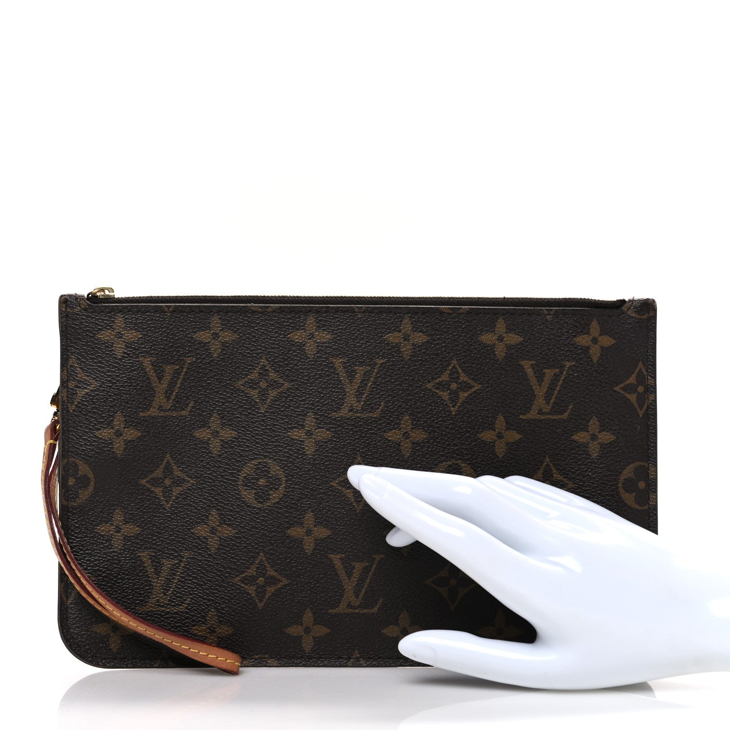 Louis Vuitton Monogram Neverfull MM GM Pochette 2 of 7