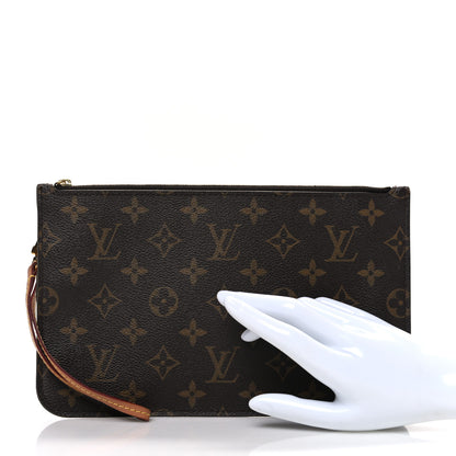 Louis Vuitton Monogram Neverfull MM GM Pochette 2 of 7
