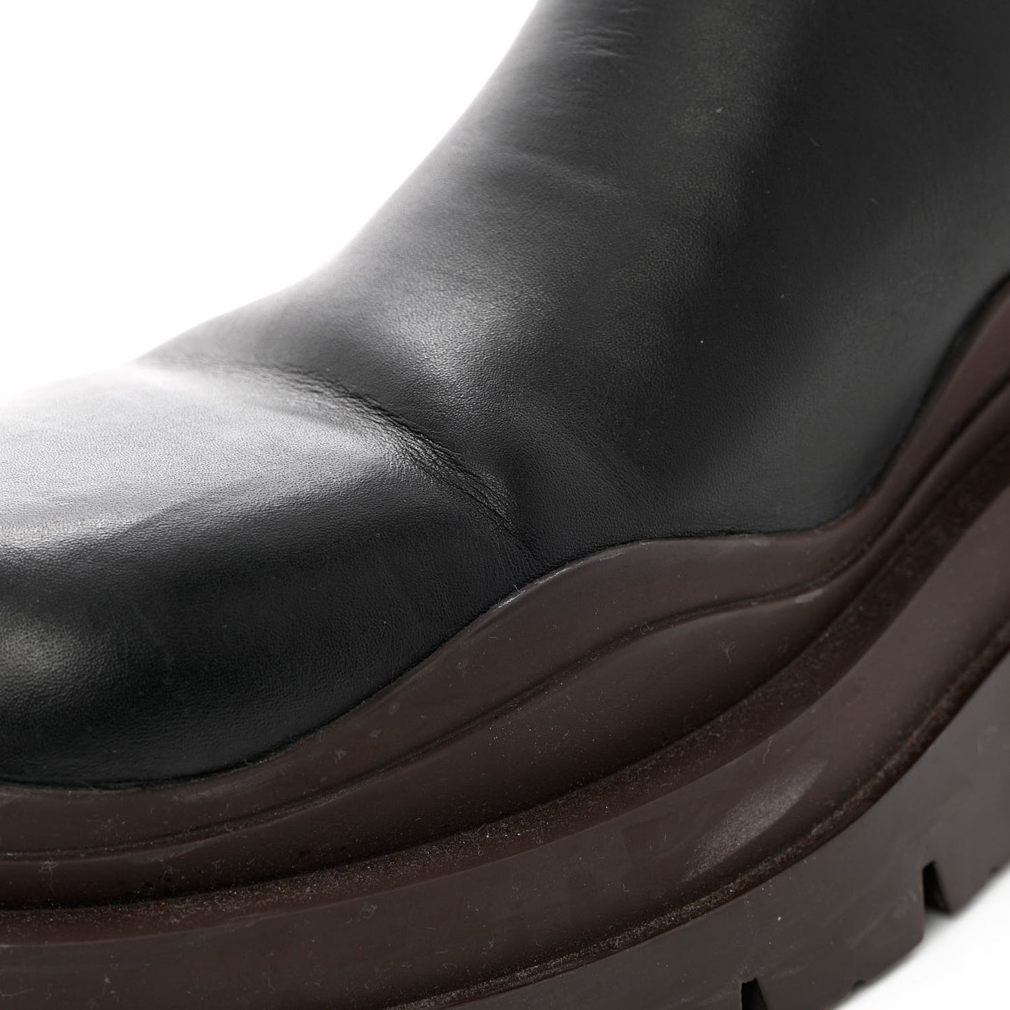Calfskin Mens The Tire Chelsea Boots 42 Black Camping