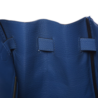 Hermes Epsom Birkin 35 Bleu Agate 20 of 34