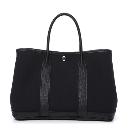 Hermes Toile Negonda Garden Party 30 TPM Black 1 of 10