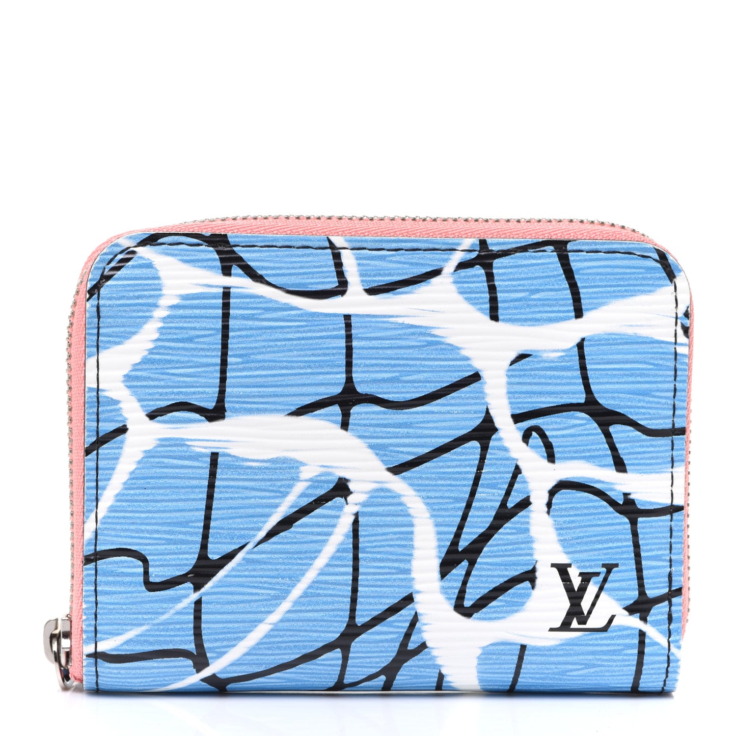 Epi Zippy Coin Purse Aqua