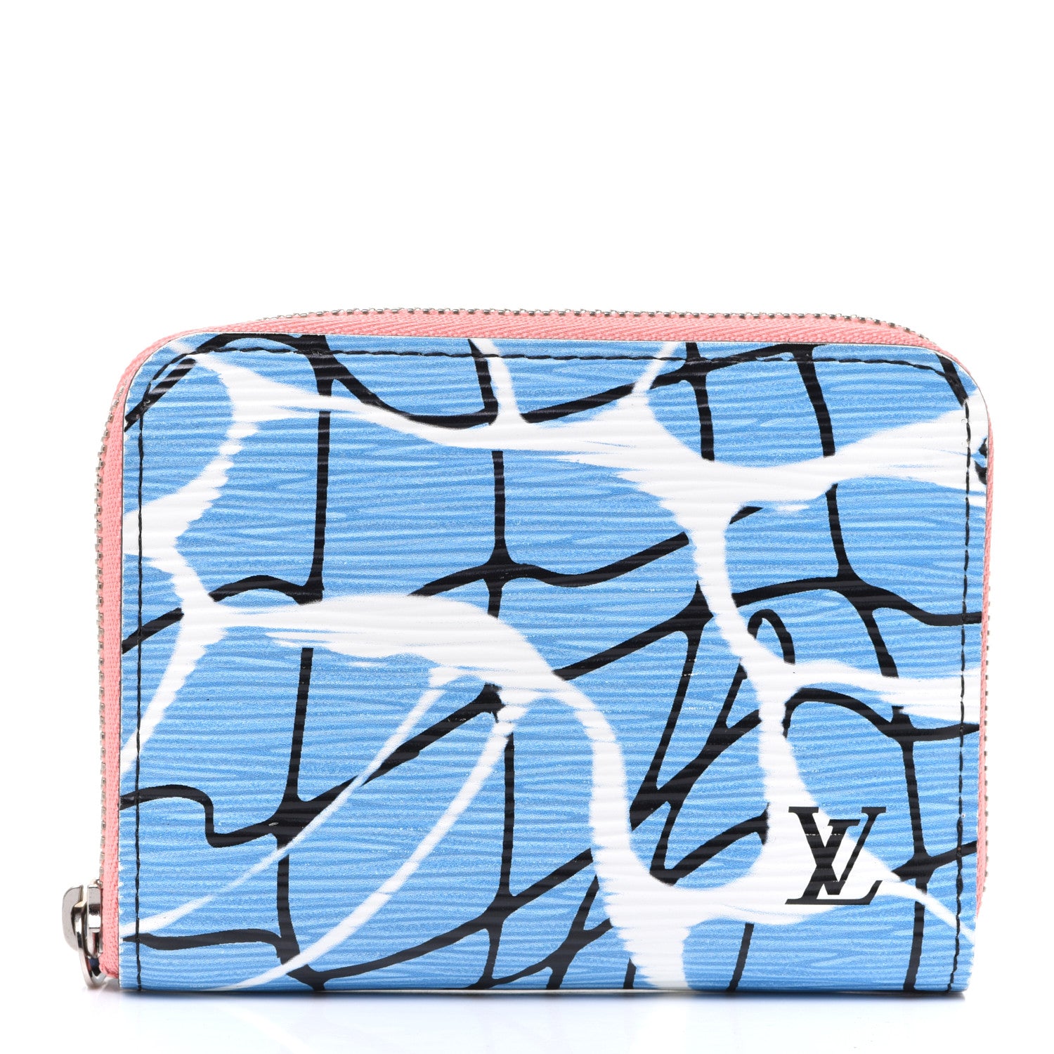 Louis Vuitton Epi Zippy Coin Purse Aqua 1 of 7