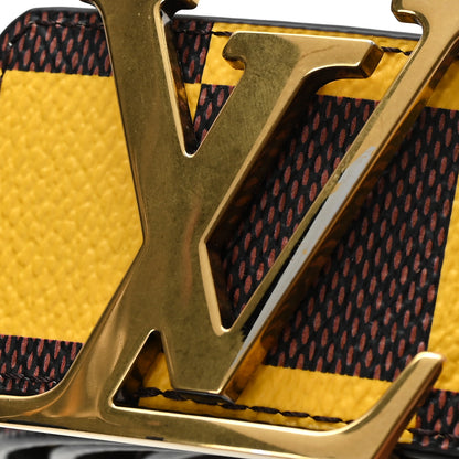 Louis Vuitton Damier Pop 40mm LV Initiales Belt 110 44 Jaune Mat 6 of 6