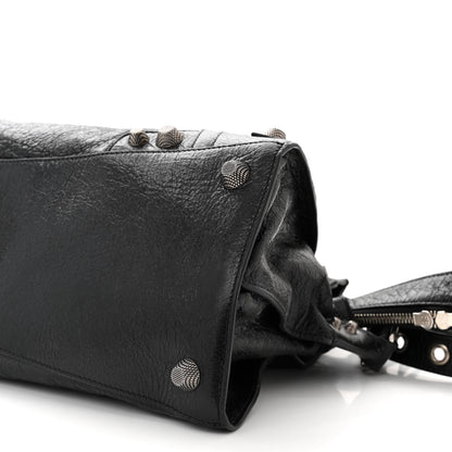 Balenciaga Agneau Arena Neo Cagole City Handbag Black 10 of 11