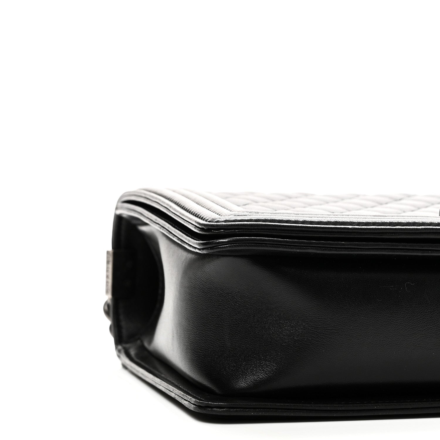 Chanel Lambskin Quilted New Medium Boy Flap Black 9 of 11