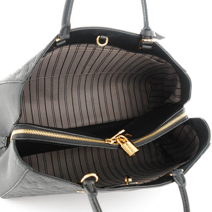 Louis Vuitton Empreinte Montaigne GM Black 5 of 8