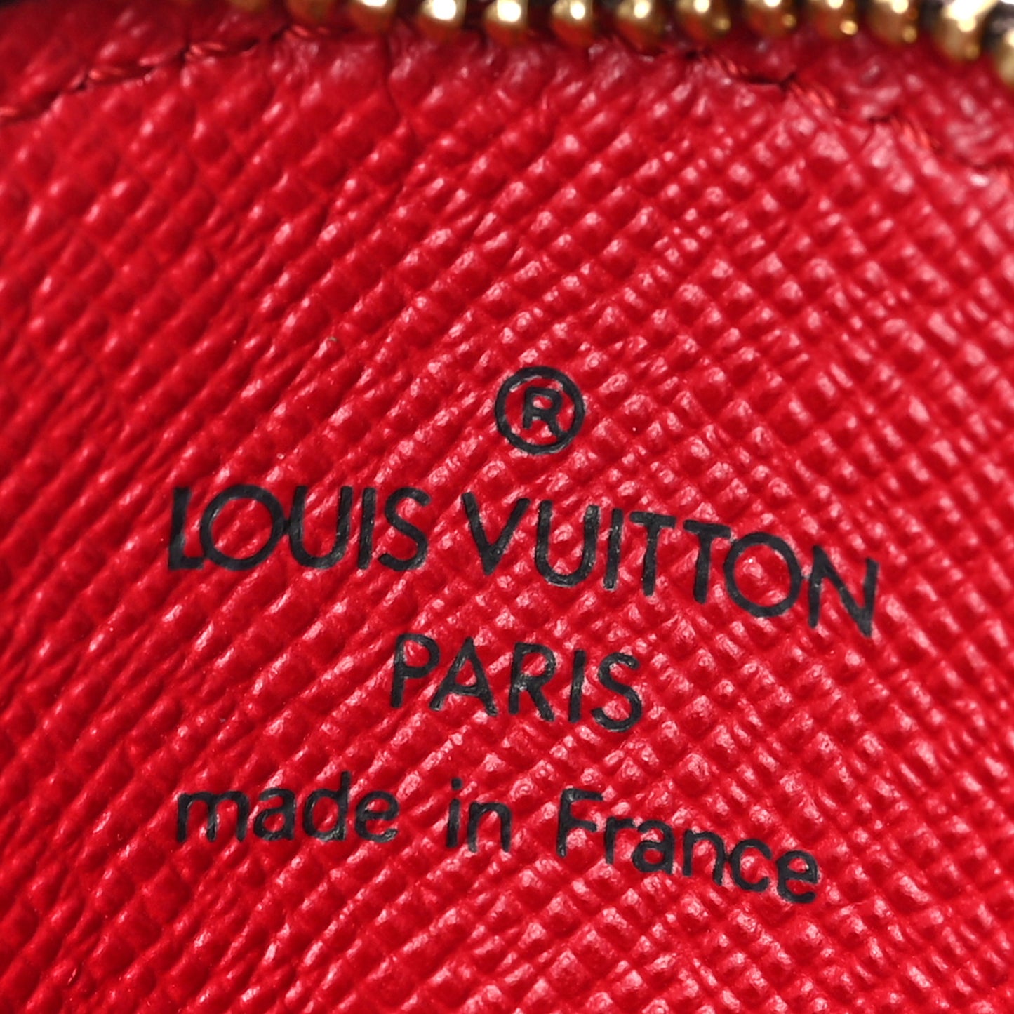 Monogram Cerises Round Coin Purse